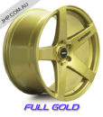 Simmons FR-C Concave Wheels in Full Gold