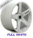 Simmons FR-C Concave Wheels in Full White