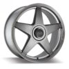HR Racing Star Wheels in Silver